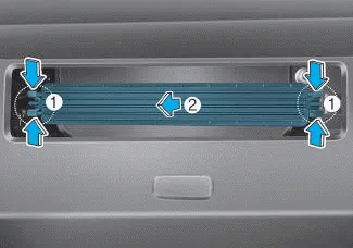 Hyundai i30. Climate control air filter